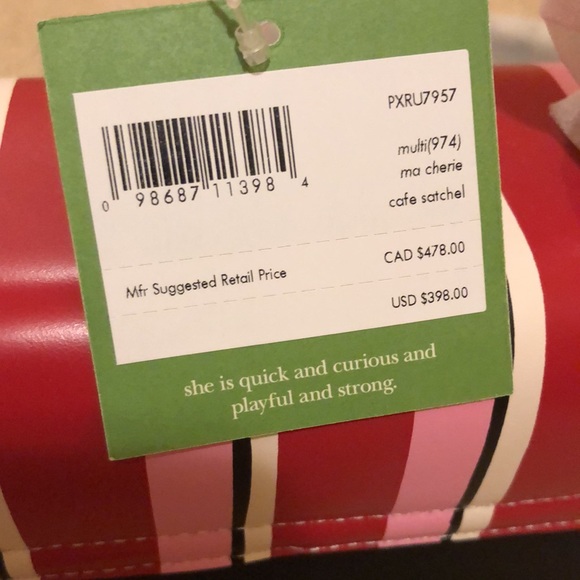 Kate Spade Ma Cherie Cafe Satchel - Picture 8 of 11